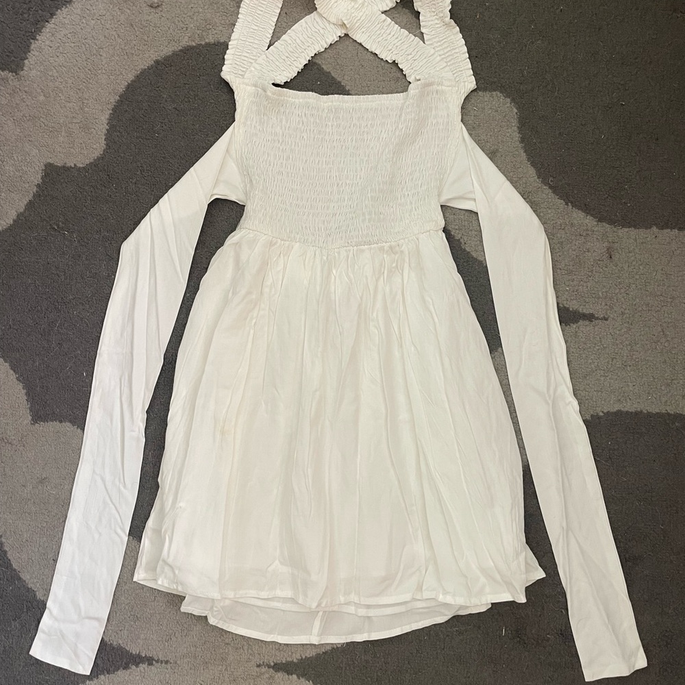 Petal & Pup White Dress